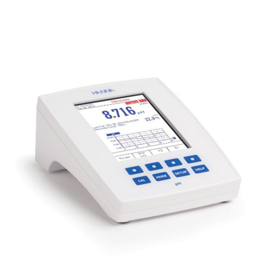 HI 5521 - 탁상용 pH/EC/온도/염도/저항 측정기 (2채널)