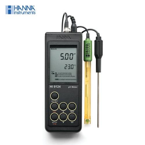 HI 9124 - 휴대용 pH 측정기