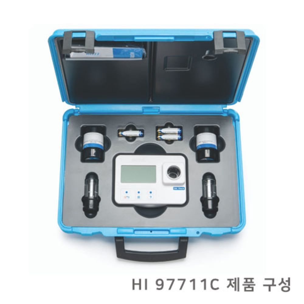 HI 97711 - 잔류&amp;총 염소 이온 분석용  비색계