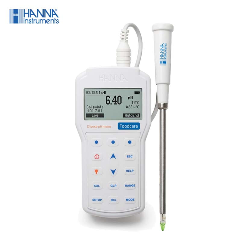 HI 98165- 휴대용 pH 측정기(치즈 / PC연결 가능)