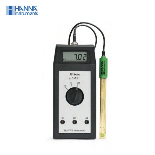 HI 8010 - 휴대용 pH 측정기