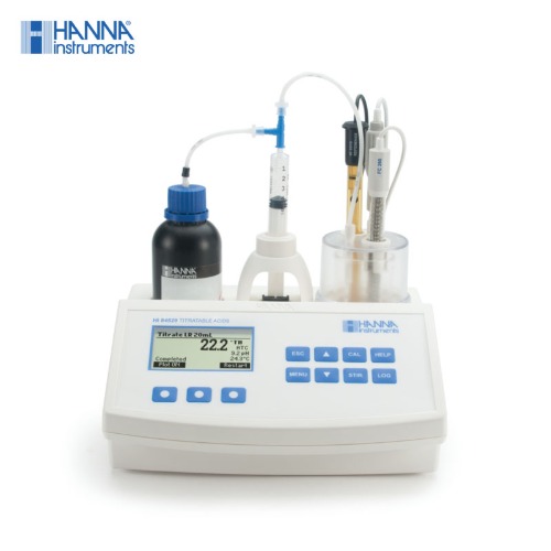 HI 84529 - 총 산도 적정기+pH Meter (우유/유제품)