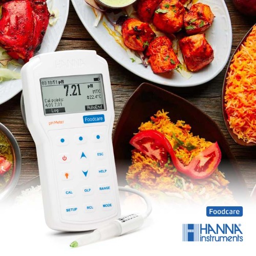 HI 98161 - 휴대용 pH 측정기(식품용 / PC연결 가능)